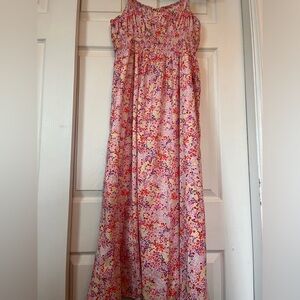 H&M Floral Maxi babydoll dress